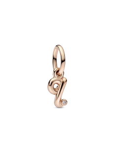 Charm Colgante con un recubrimiento en oro rosa de 14k...