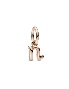 Charm Colgante con un recubrimiento en oro rosa de 14k...