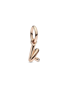 Charm Colgante con un recubrimiento en oro rosa de 14k...