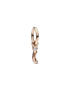 Charm Colgante con un recubrimiento en oro rosa de 14k...