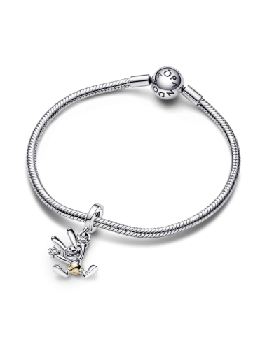 Charm Colgante en plata de ley y en oro de...