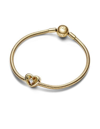 Charm con un recubrimiento en oro de 14k...