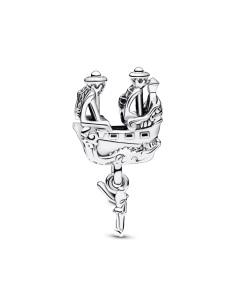 Charm en plata de ley Campanilla & Barco Pirata Capitán... 2