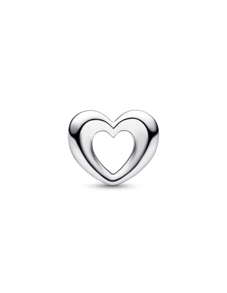 Charm en plata de ley  Corazón Abierto Radiante