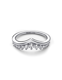 Anillo en plata de ley Deseo Pavé Flotante 2