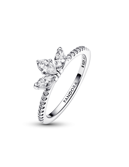 Anillo en plata de ley Herbario Brillante