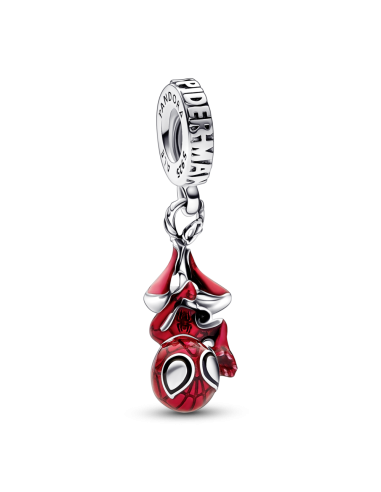 Charm colgante en plata de ley Spider-Man Colgado de Marvel