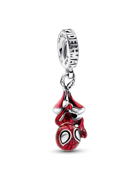 Charm colgante en plata de ley Spider-Man Colgado de Marvel