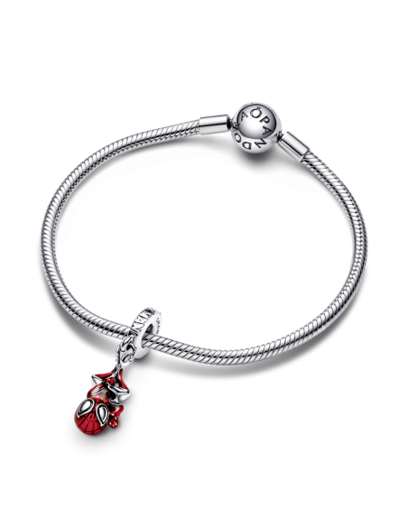 Charm colgante en plata de ley Spider-Man Colgado de Marvel