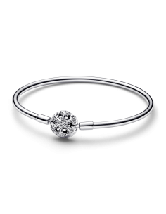 Pulsera Pandora Moments en plata de ley con cierre de... 2