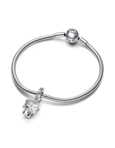 Charm Colgante en plata de ley Copo de Bola de...