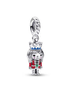 Charm Colgante en plata de ley Festivo Cascanueces 2022