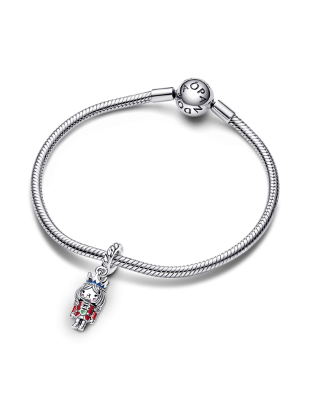 Charm Colgante en plata de ley Festivo Cascanueces 2022