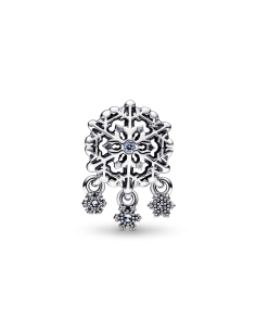 Charm en plata de ley Gota de Copo de Nieve 2