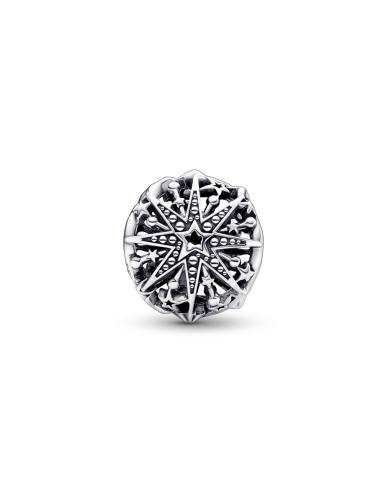 Charm en plata de ley Copo de Nieve Celestial