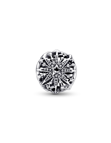 Charm en plata de ley Copo de Nieve Celestial