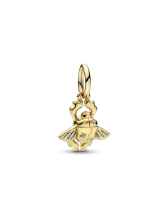 Charm Colgante con un recubrimiento en oro de 14k...