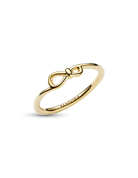 Anillo con un recubrimiento en oro de 14k Nudo Infinito