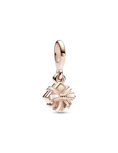 Charm Colgante con un recubrimiento en oro rosa de 14k Regalo Cumpleaños que se abre