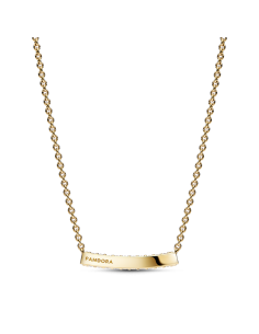Collar con un recubrimiento en oro de 14k Fila en Pavé 2