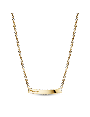 Collar con un recubrimiento en oro de 14k Fila...