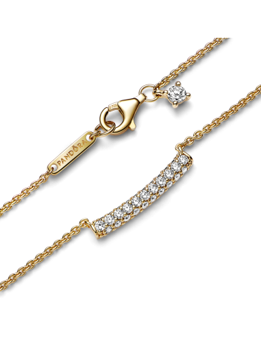 Collar con un recubrimiento en oro de 14k Fila...